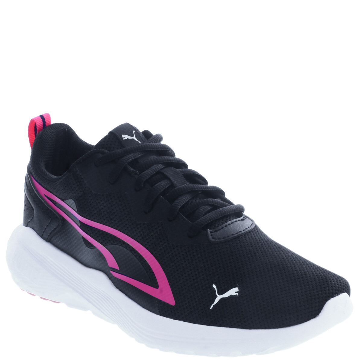 Championes de Mujer Puma All Day Active - Negro - Rosado 