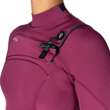 Traje Xcel Womens Comp 3/2 mm Full Wetsuit Chest Zip Púrpura