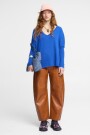 PANTALÓN SILUETA GLOBO Caramelo