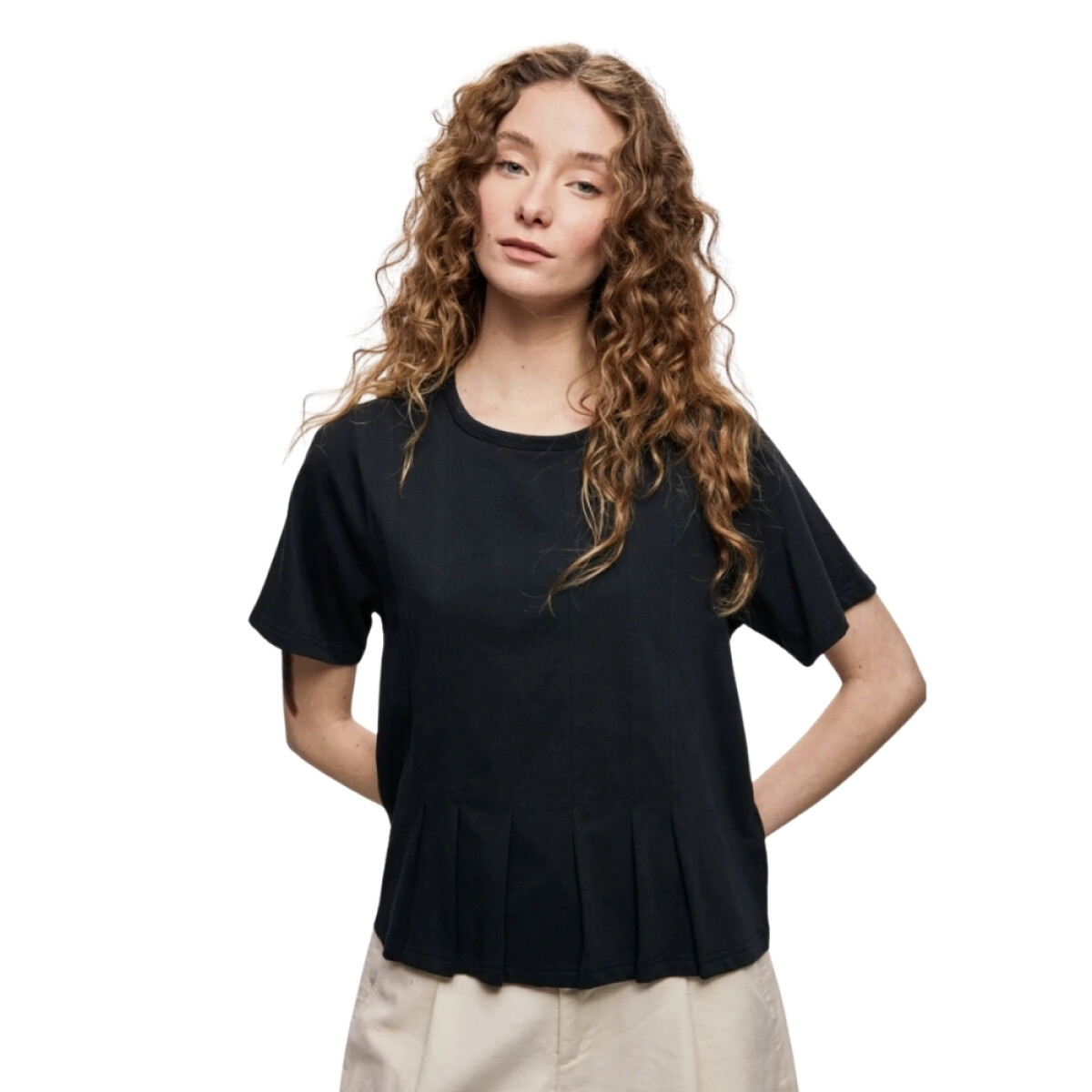 REMERA KAIA XS-XXL - NEGRO 