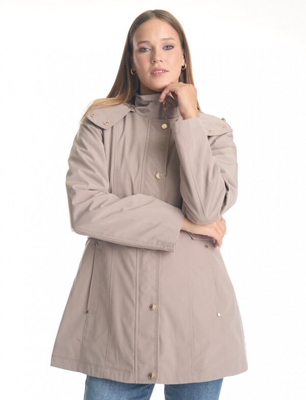 Gabardina Impermeable TOSTADO