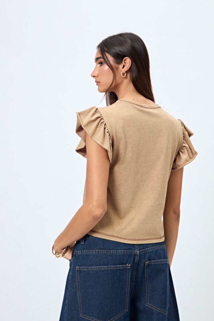 REMERA TIMONA Marron