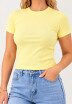 Remera Básica Amarillo