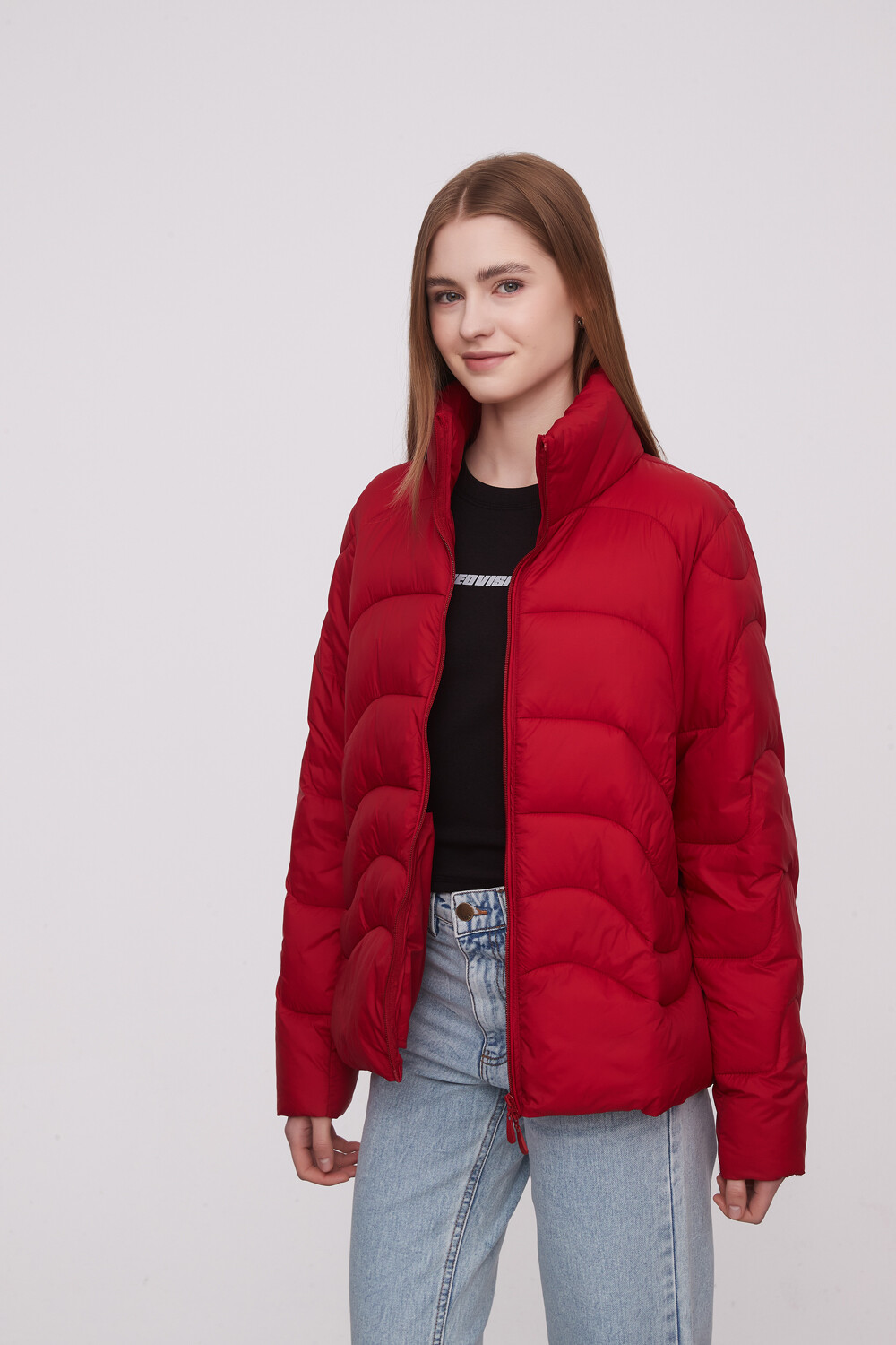 Campera Brang Rojo Oscuro