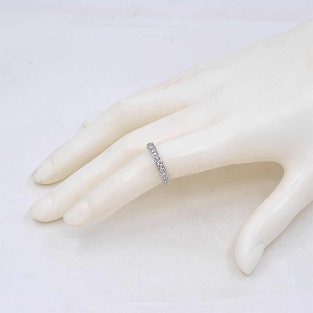 Anillo Sin Fin En Oro 18K Y Brillantes Anillo Sin Fin En Oro 18K Y Brillantes