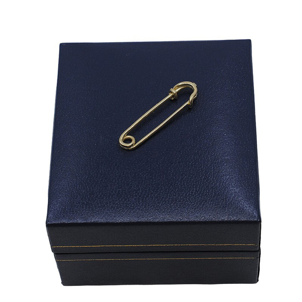 Alfiler Para Bebe En Oro 18K. Largo 2.5 cm Alfiler Para Bebe En Oro 18K. Largo 2.5 cm