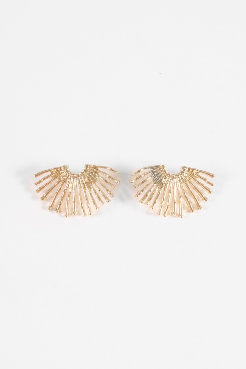 Caravanas texture sol dorado