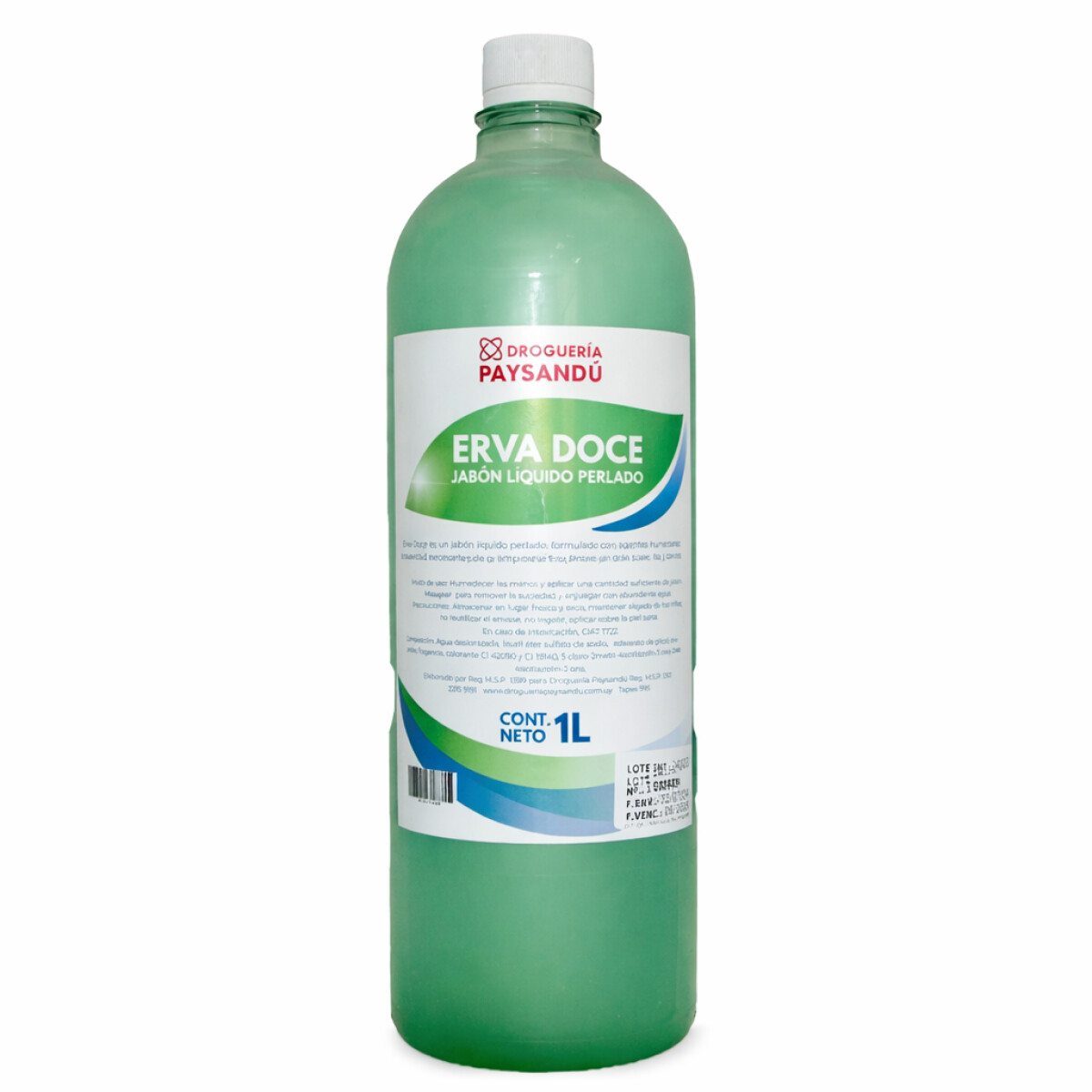 Jabón Perlado para manos 1L - Erva Doce 