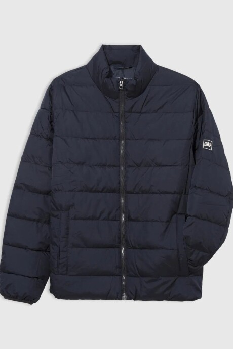 Campera Light Weight Puffer Hombre True Navy V2