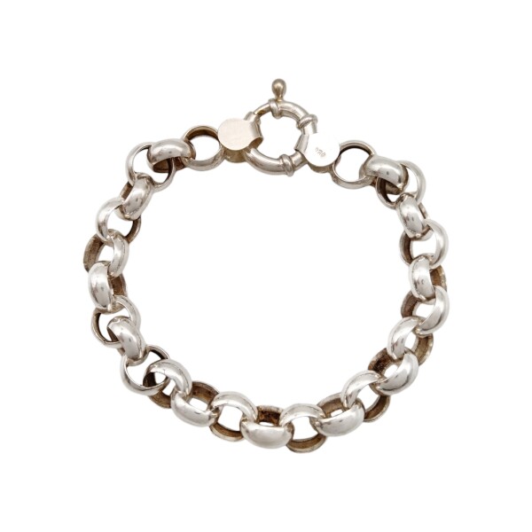 Pulsera rolo-Plata 925 -Sin piedra-PU3710 sinpiedra