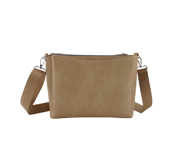 Cartera Las Oreiro Marrón Camel