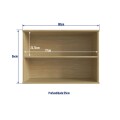 Aéreo medio 80 cm 2 puertas graffiato - Nueva dubai Aéreo medio 80 cm 2 puertas graffiato - Nueva dubai