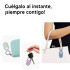 Silicone Case Para Samsung Smart Tag 2 BLANCO