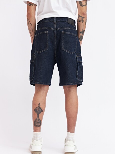 SHORT JOAN AZUL OSCURO