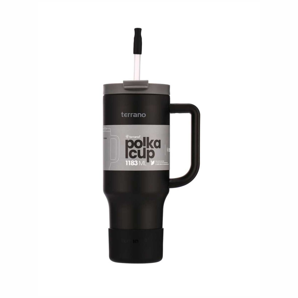 POLKACUP 1180ML NEGRO 