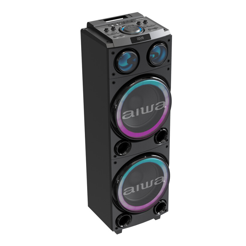 Torre de Sonido Bluetooth AIWA 1000W PMPO TWS Luces LED | AWPOC14 Torre de Sonido Bluetooth AIWA 1000W PMPO TWS Luces LED | AWPOC14