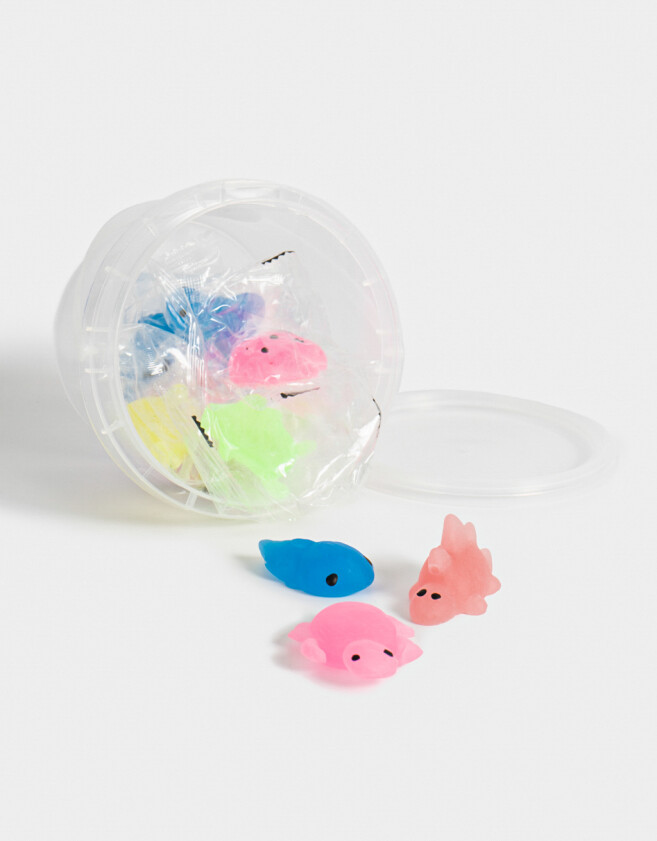 Lúdico Squishy Balde Con Mini Squishys - Combinacion Multicolor