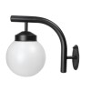 APLIQUE GLOBO 10CM E27 PLASTICO - NEGRO APLIQUE GLOBO 10CM E27 PLASTICO - NEGRO