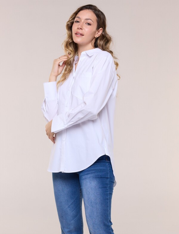 Camisa Oversized BLANCO