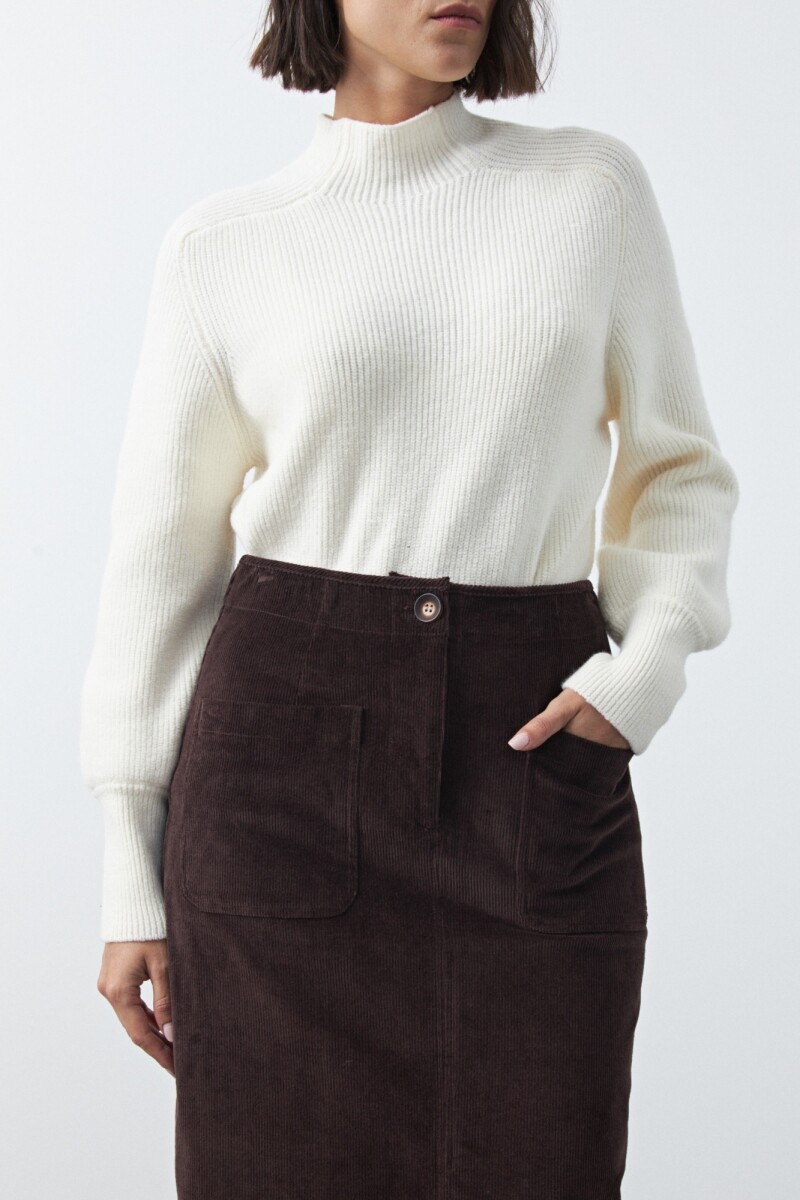 FALDA GOLDFIELD Chocolate