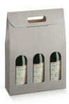 Caja c/ventana 3 botellas 27x9x38,5 - 36153 - TORTORA Caja c/ventana 3 botellas 27x9x38,5 - 36153 - TORTORA