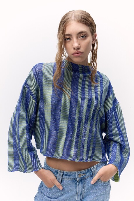 Sweater Mantis Azul
