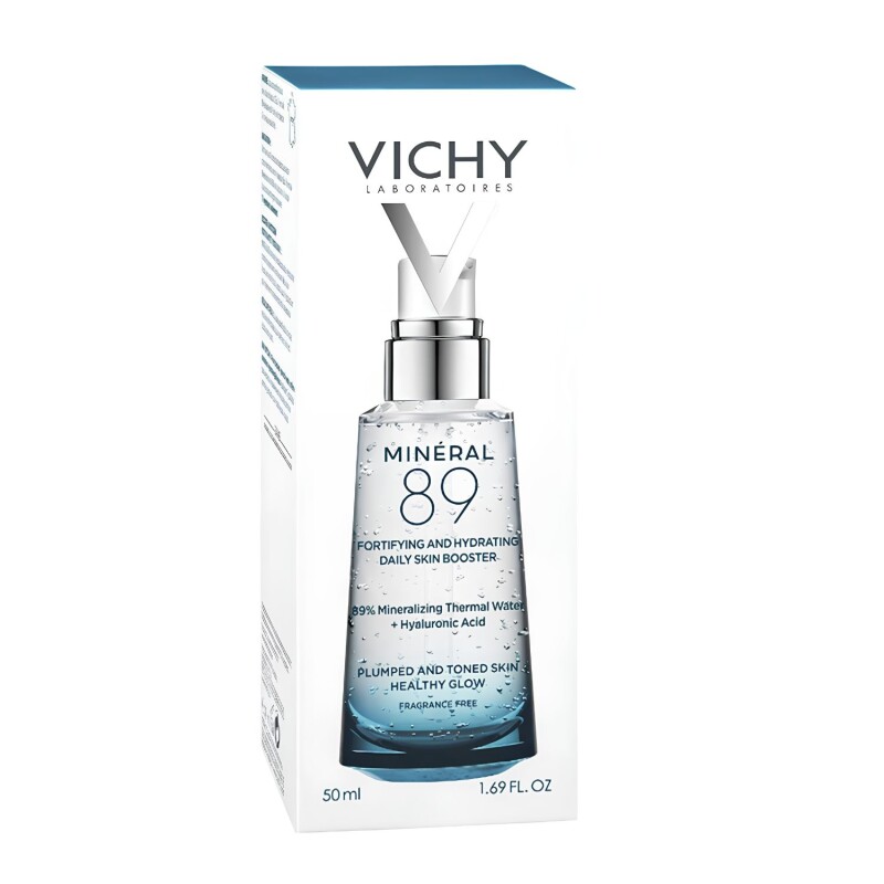Set Vichy sérum mineral 89 booster 50 ml + crema night 50 ml Set Vichy sérum mineral 89 booster 50 ml + crema night 50 ml
