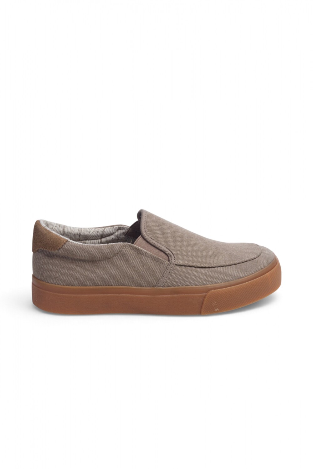 ZAPATO NAUTICO DE LONA Tostado