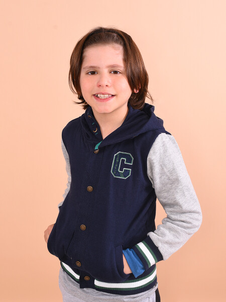 CAMPERA CLUB AZUL