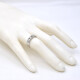 Anillo Antiguo Medio Sin Fin En Oro Blanco 18 K Y Brillantes Anillo Antiguo Medio Sin Fin En Oro Blanco 18 K Y Brillantes