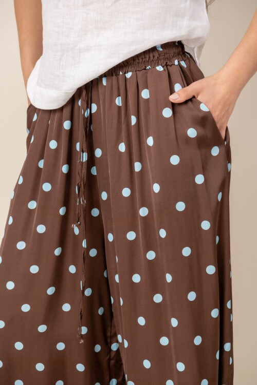 Pantalon Dots Aqua