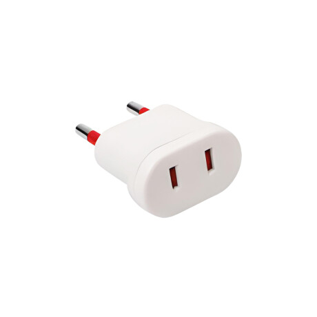 SURTEK Adaptador de Enchufe,Blanco,1 Salida - Adaptadores de Enchufes -  344JH2