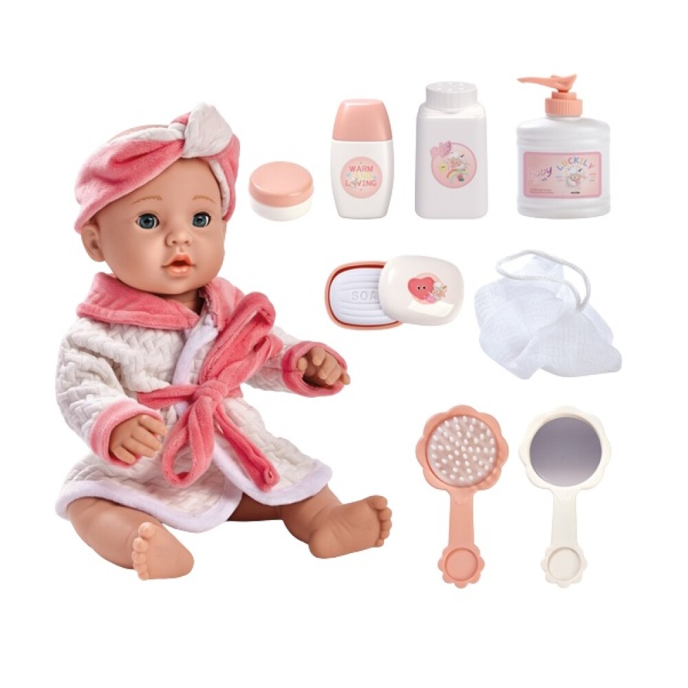 Bebote muñeca Newborn 41 cm con accesorios HORA DEL BAÑO! Bebote muñeca Newborn 41 cm con accesorios HORA DEL BAÑO!