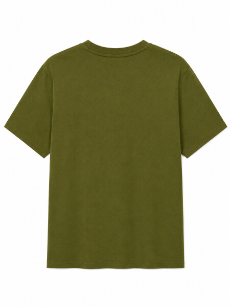 REMERA NAUPLIA PRINTED III VERDE GRISACEO