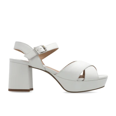 SANDALIAS VENET - CUERO WAISH BLANCO