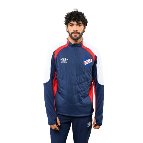 BUZO FORCE S-XL MARINO/ROJ