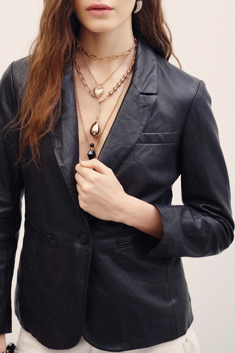 BLAZER LUXOR NEW CUERO Negro