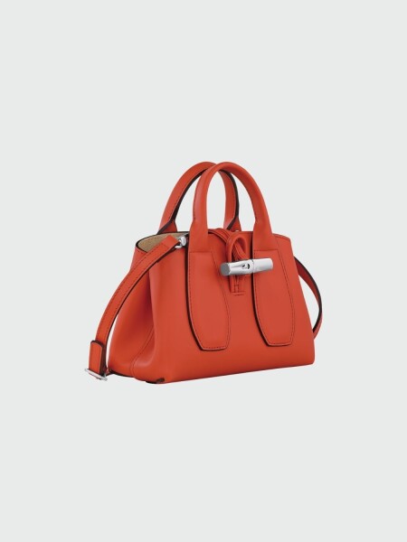 Longchamp -HANDBAG LE ROSEAU XS Ladrillo