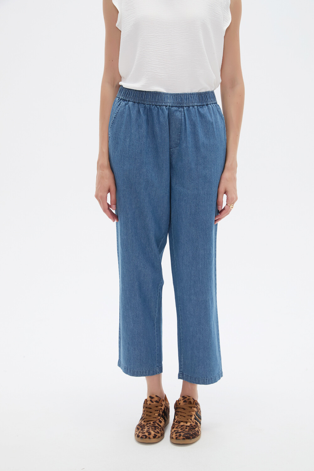 Pantalon Liru Azul Medio