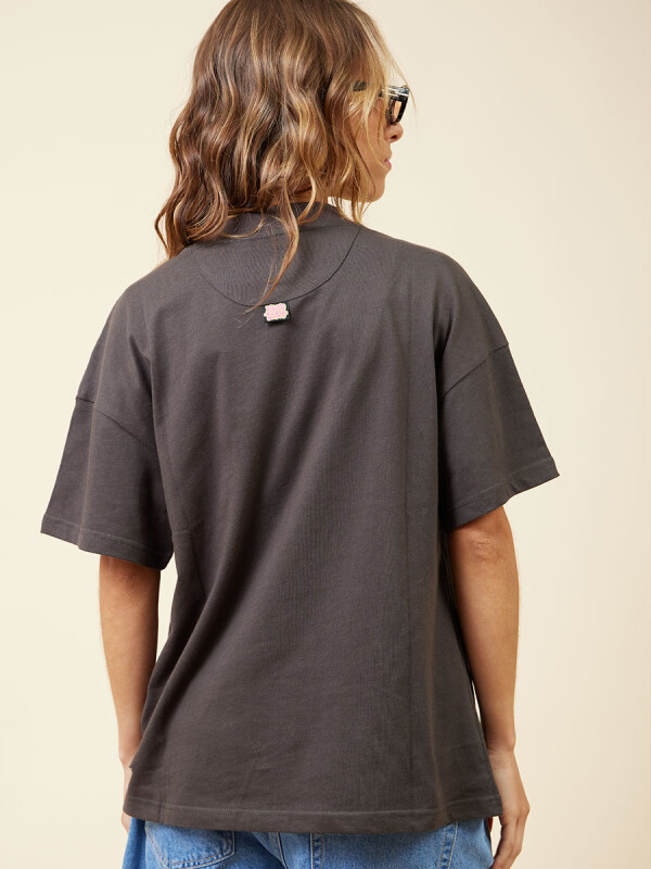 T-SHIRT TROCAY RUSTY Gris Oscuro