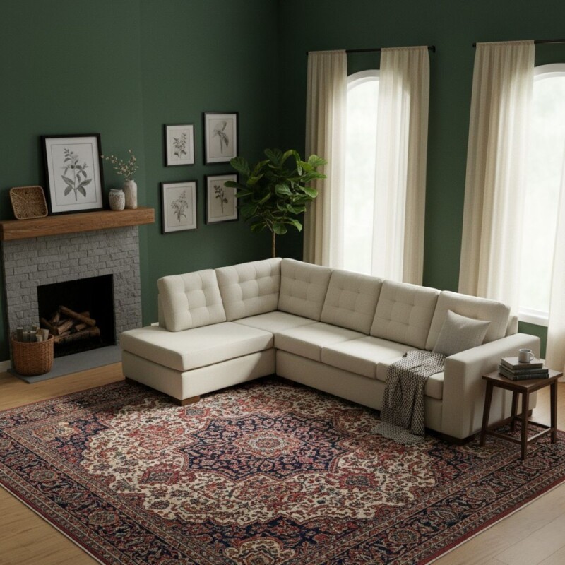 ESQUINERO OSLO 3PZAS - CRUDO 305530 (CD) Unica