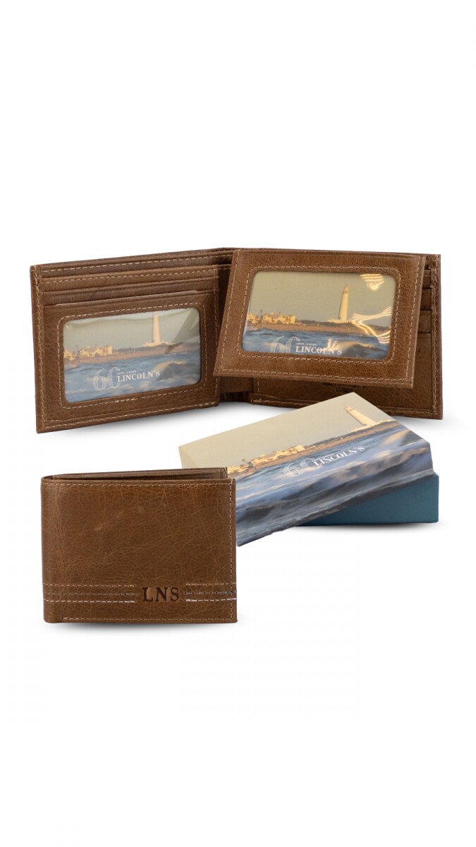 BILLETERA CUERO ARTEMISA - SUELA 