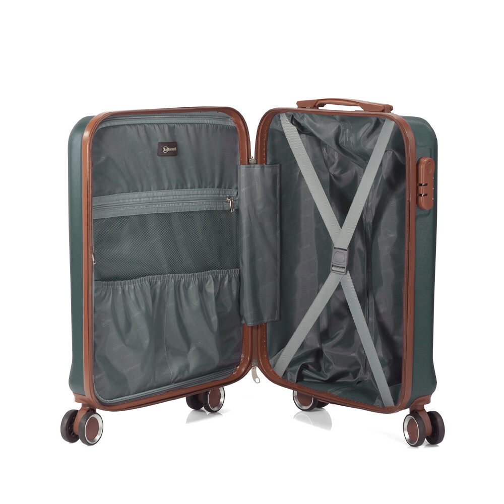 Valija Benzi 4 Ruedas Gris M TROLLEY M ABS 4 RUEDAS DOBLES BZ5776G