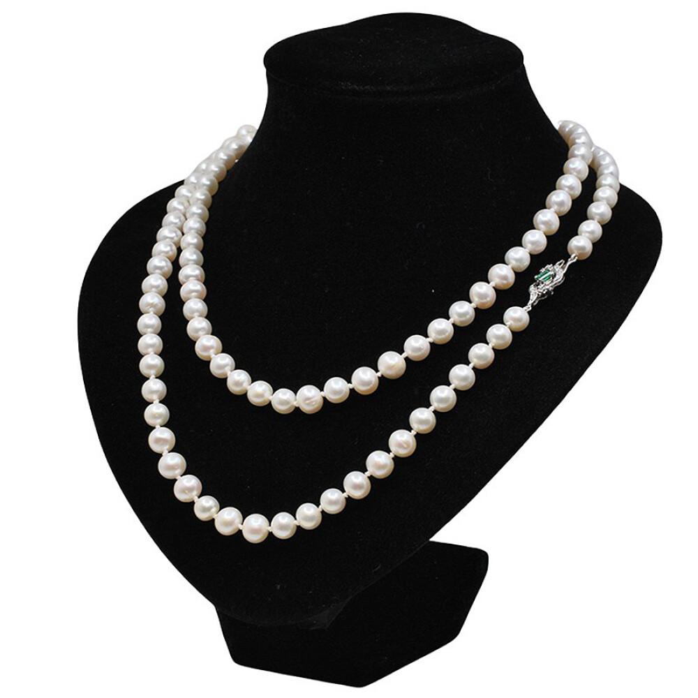 Collar De Perlas De Cultivo De 8 Mm Collar De Perlas De Cultivo De 8 Mm