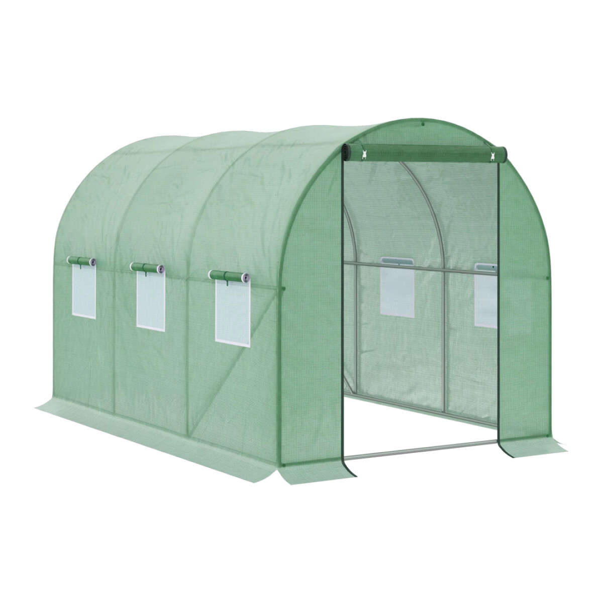 Mini invernadero al aire libre para invierno, marco de metal portátil, kit  de casa verde para cultivador de hortalizas 71 x 36 x 36 pulgadas, cubierta