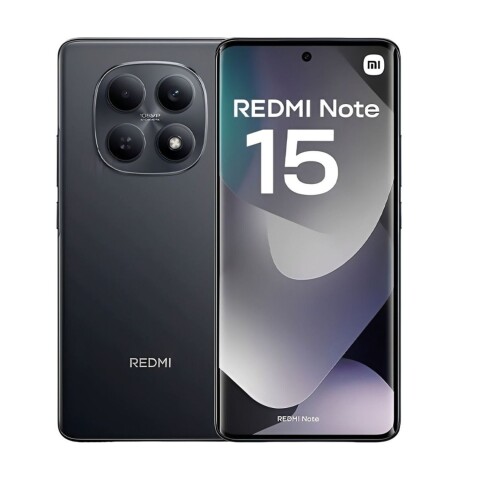 Celular Xiaomi Redmi Note 15 128GB/6GB Negro Celular Xiaomi Redmi Note 15 128GB/6GB Negro