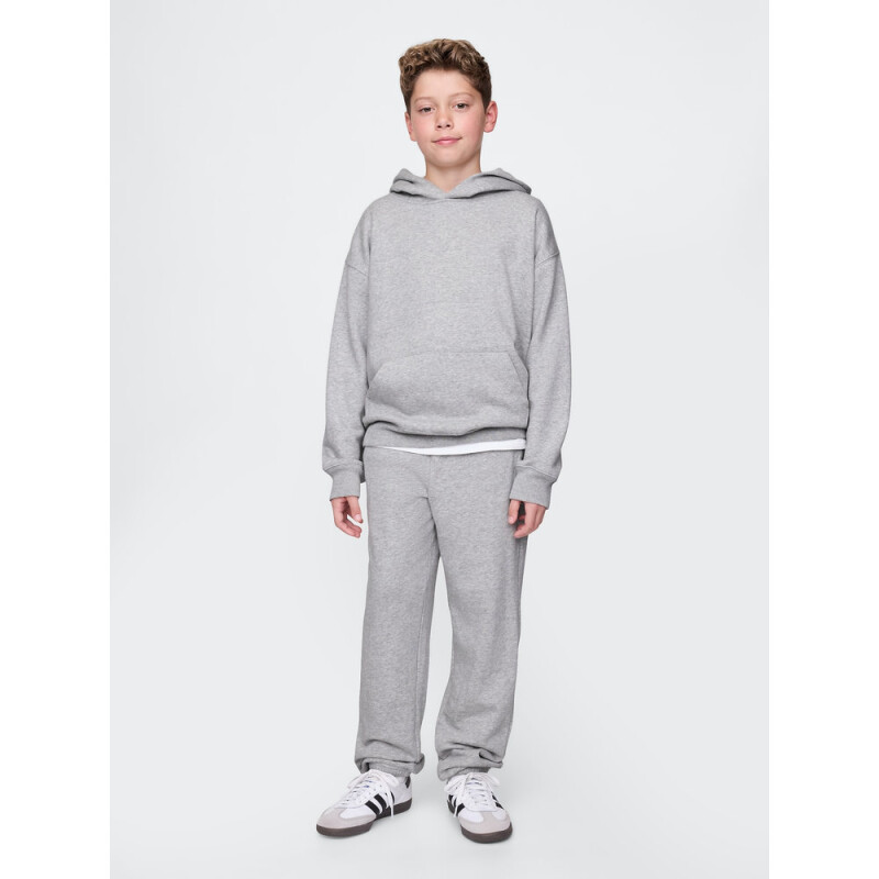 V-FRCH FT BAS HERITAGE LOGO JOG LIGHT HEATHER GREY B08