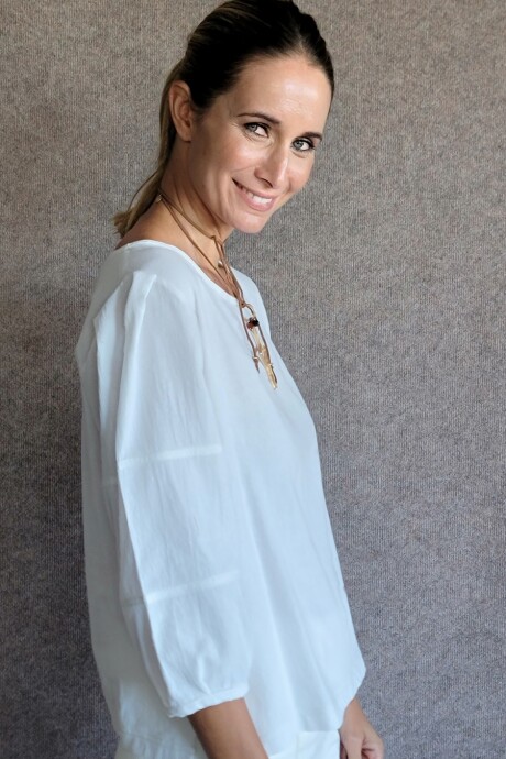 Blusa lagos blanco