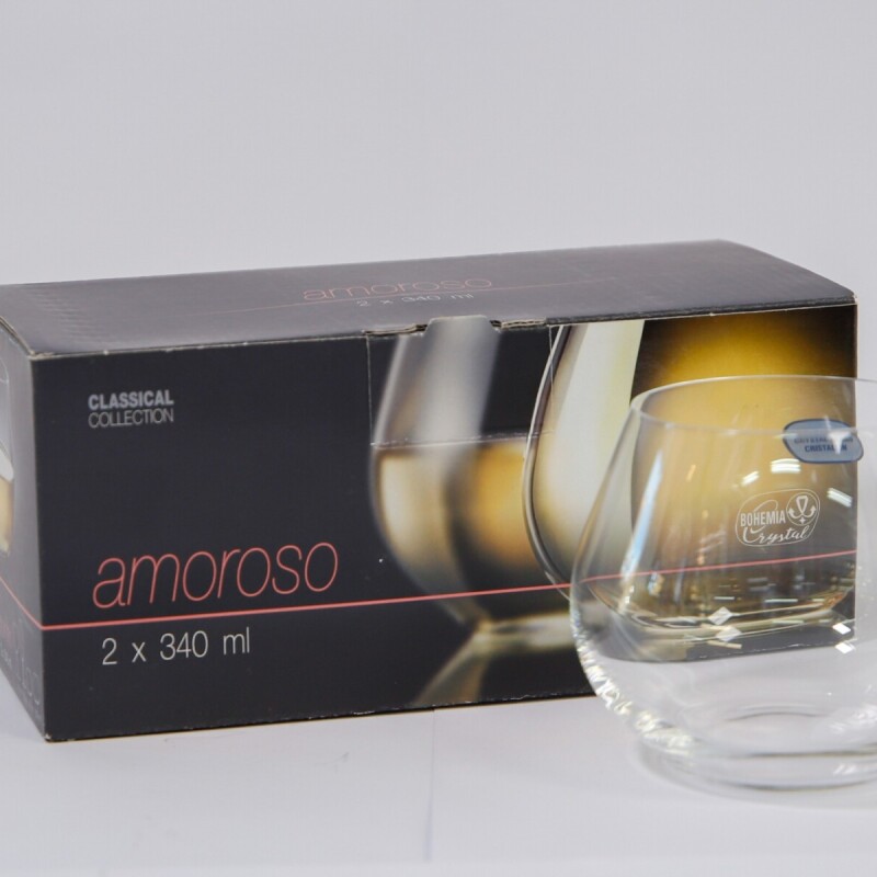 Vaso Cristal * 2 - 340ml Amoros Vaso Cristal * 2 - 340ml Amoros