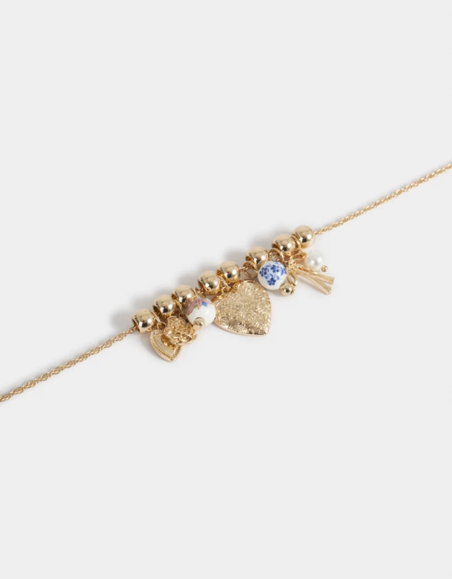Collares Cortos Multi dijes Collar Corto Multi Dijes - Dorado